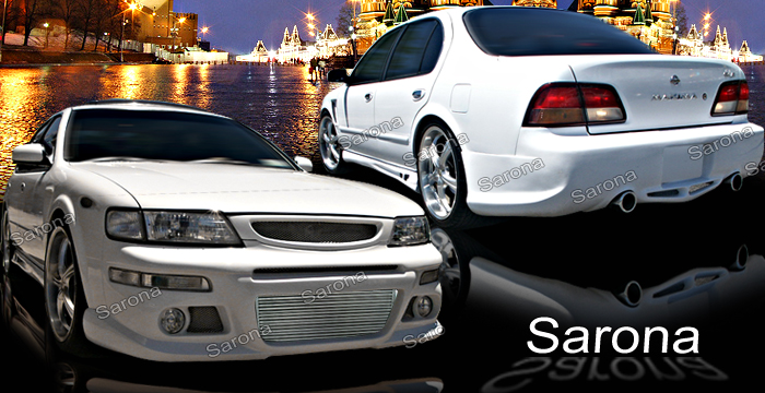 Custom 95-99 Maxima Kit # 101-26  Sedan Body Kit (1995 - 1999) - $1350.00 (Manufacturer Sarona, Part #NS-011-KT)